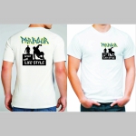 Parkour Sport and Lifestyle pánske tričko s obojstrannou potlačou 100%bavlna značka Fruit of The Loom